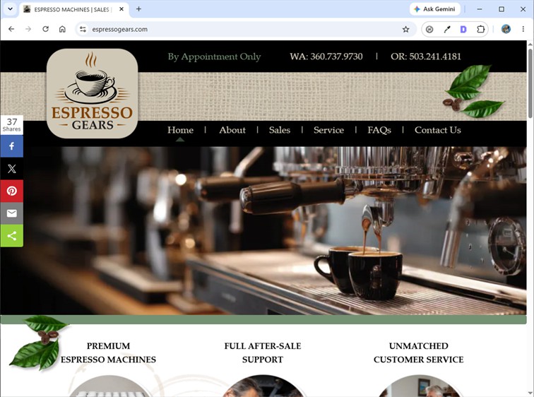 Espresso Gears