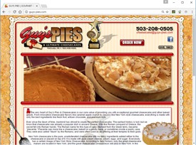 Guys Pies Award Winning Pies & Cheesecake