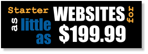 WEBSITES $199.99 little as Starter for as